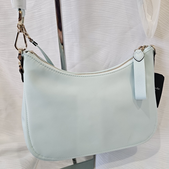 Kate Spade Chelsea Nylon Blue Glow with bonus coinpurse - Picture 8 of 11